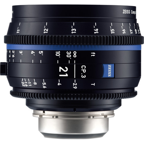 لنز-زایس--Zeiss-CP-3-21mm-T2-9-Compact-Prime-Lens-(PL-Mount,-Feet)